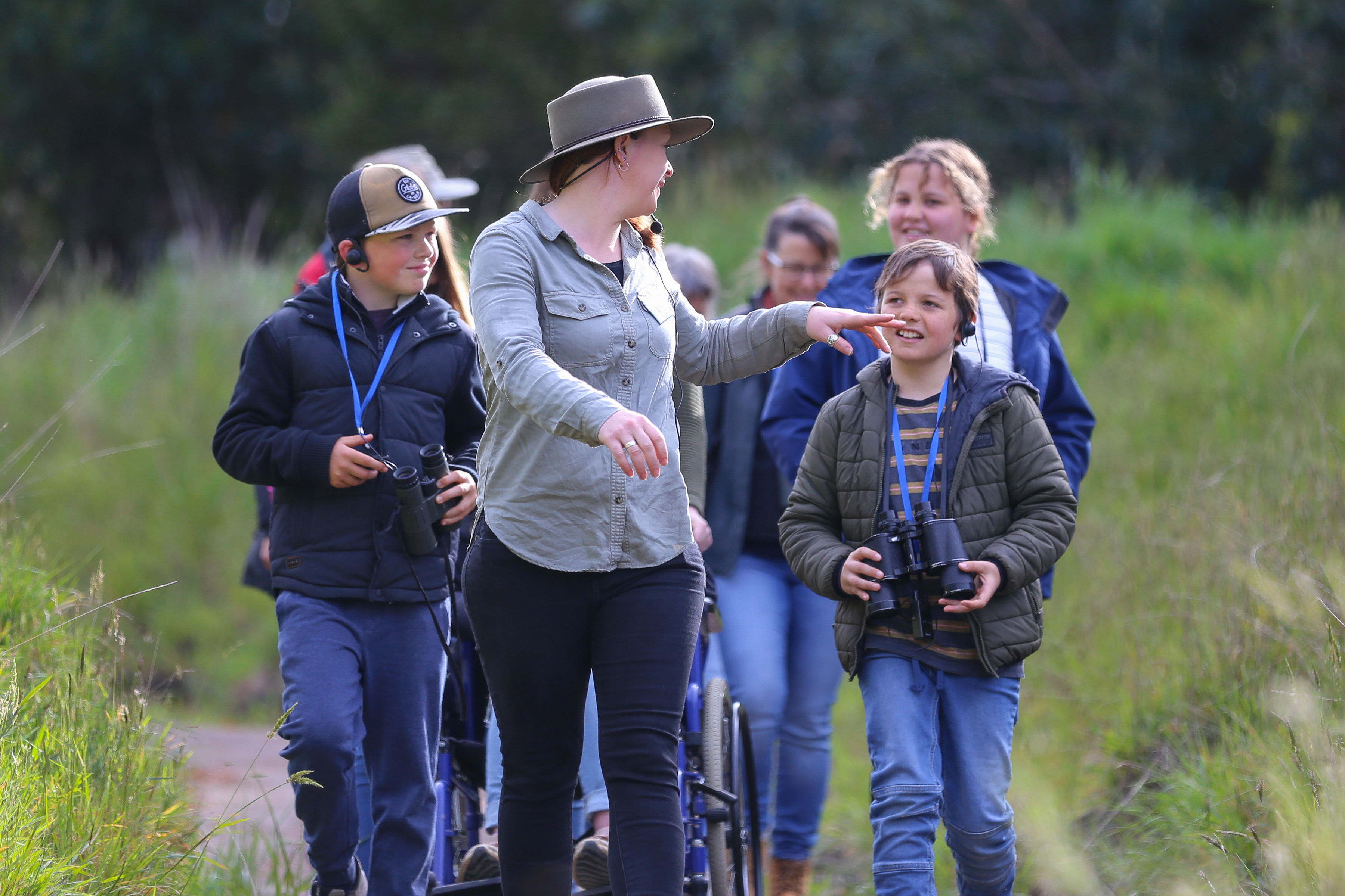 a guided tour is